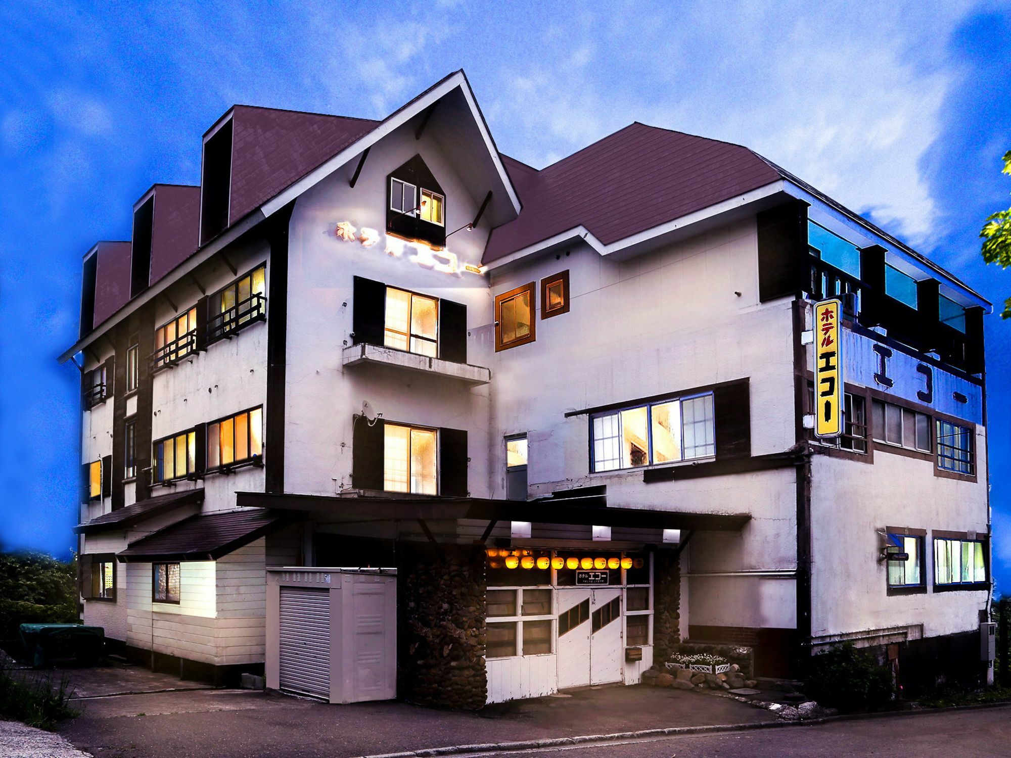 Onsen Yado Echo Hotel Mioko Kültér fotó